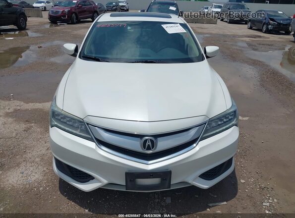 19UDE2F30HA009191 2017 ACURA ILX White Вид щитка приладів