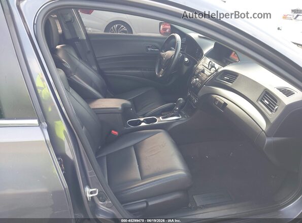 19UDE2F31JA005334 2018 ACURA ILX Gray Widok wnętrza z przodu
