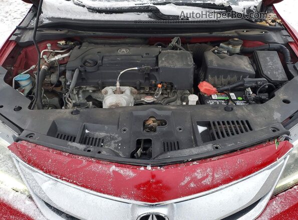 19UDE2F31JA009089 2018 ACURA ILX Красный Вид задней части салона