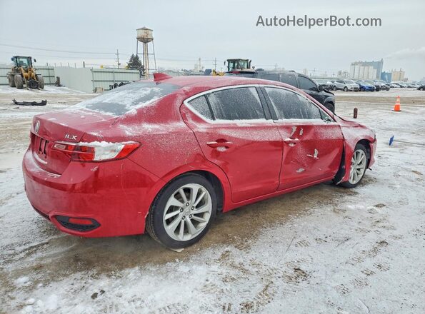 19UDE2F31JA009089 2018 ACURA ILX Красный Задняя правая четверть