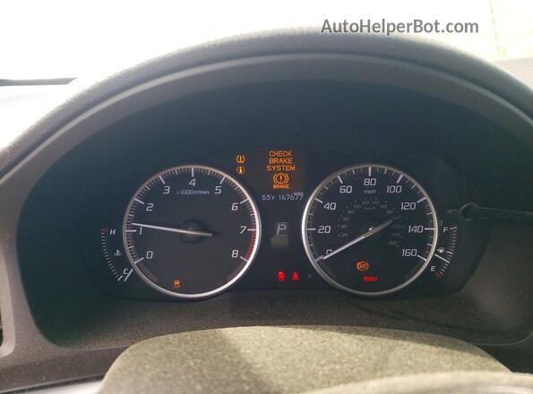19UDE2F32GA021292 2016 ACURA ILX White ხელსაწყოთა პანელის ხედი