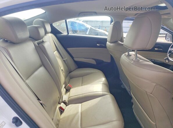 19UDE2F32GA021292 2016 ACURA ILX White უკანა სავარძლების ხედი