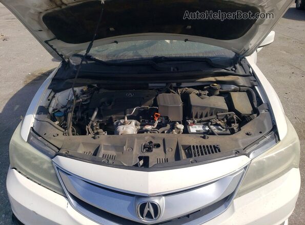 19UDE2F32GA021292 2016 ACURA ILX White უკანა სალონის ხედი
