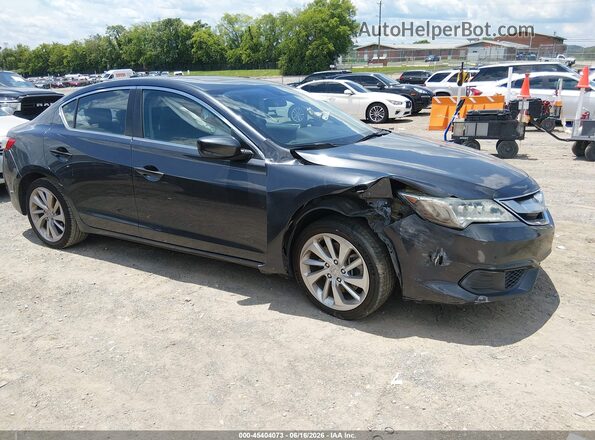 19UDE2F34GA003053 2016 ACURA ILX Black Դիմացի տեսք