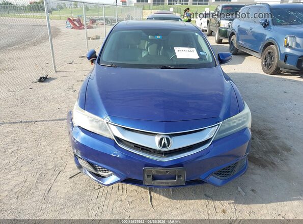 19UDE2F36GA007265 2016 ACURA ILX Blue Vista del cuadro de instrumentos