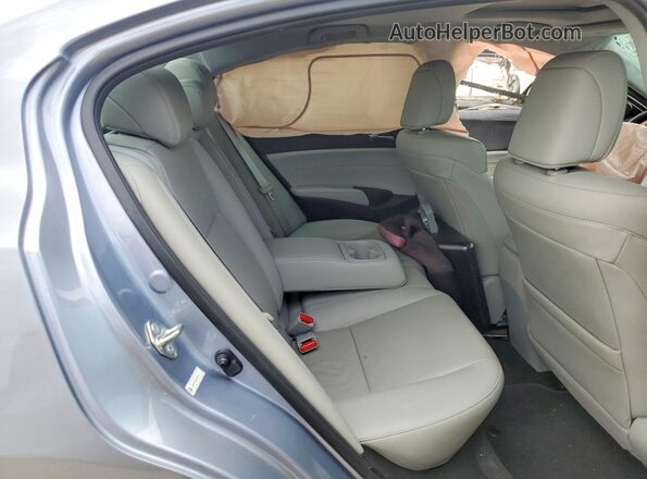 19UDE2F36GA024342 2016 ACURA ILX Silver Rear seats view