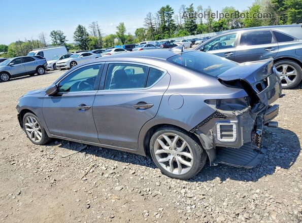 19UDE2F36MA004538 2021 ACURA ILX Gray Trasero izquierdo