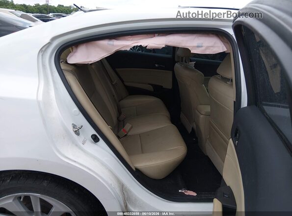 19UDE2F37GA019053 2016 ACURA ILX White Vista de la etiqueta del VIN