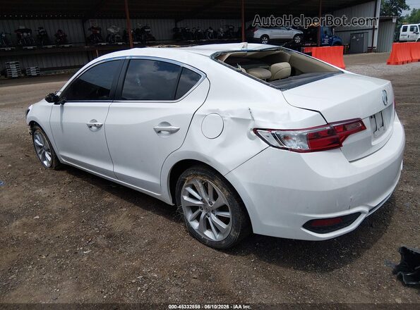 19UDE2F37GA019053 2016 ACURA ILX White Trasero izquierdo