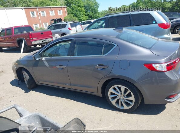19UDE2F37HA011472 2017 ACURA ILX Gray Սալոնի 360 աստիճան տեսք