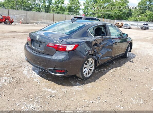 19UDE2F39GA019698 2016 ACURA ILX Серый Задняя правая четверть