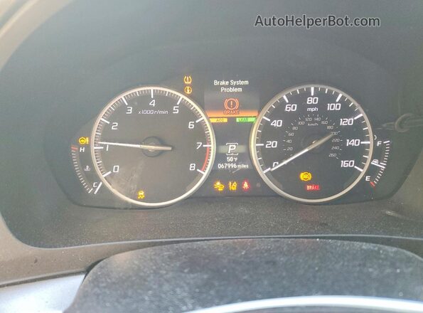 19UDE2F39KA006961 2019 ACURA ILX White ხელსაწყოთა პანელის ხედი