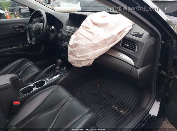 19UDE2F3XMA004333 2021 ACURA ILX Черный Вид салона спереди