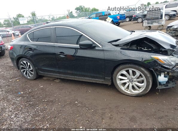 19UDE2F44JA001111 2018 ACURA ILX Black Widok wnętrza 360 stopni