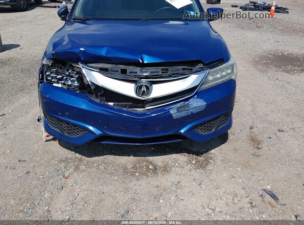 19UDE2F49JA002142 2018 ACURA ILX Blue Դիմացի տեսք