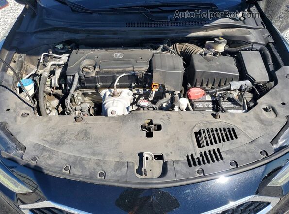 19UDE2F71MA005745 2021 ACURA ILX Black Rear interior view