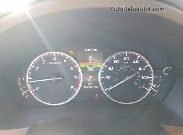 19UDE2F71MA005745 2021 ACURA ILX Black Instrument cluster view