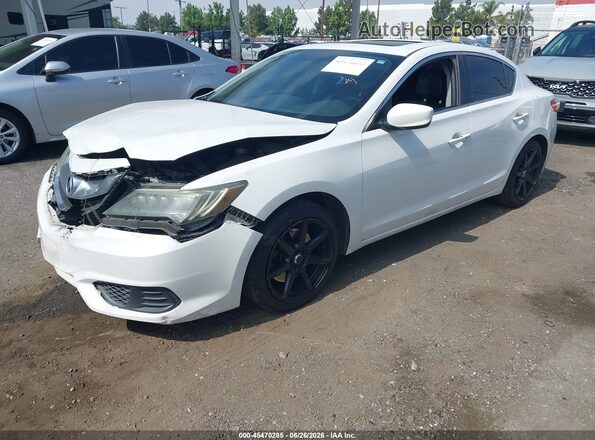 19UDE2F72HA006506 2017 ACURA ILX White Առջևի ձախ երեք քառորդ տեսարան