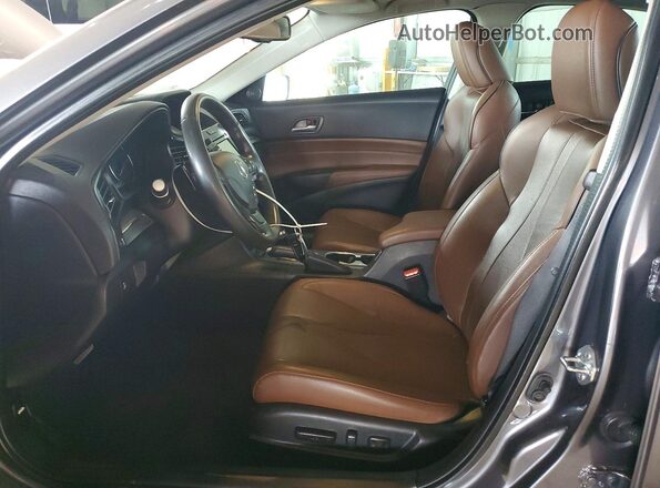 19UDE2F72LA004358 2020 ACURA ILX Gray წინა სალონის ხედი