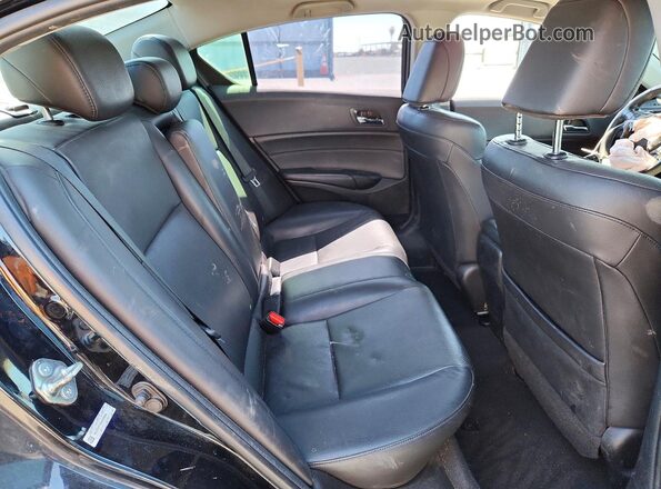 19UDE2F73GA001586 2016 ACURA ILX Black უკანა სავარძლების ხედი