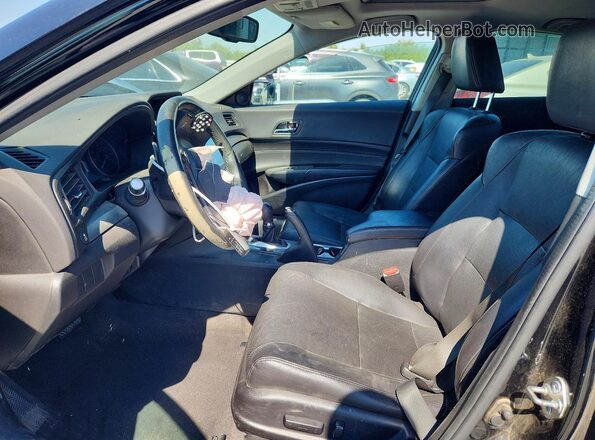 19UDE2F73GA001586 2016 ACURA ILX Black წინა სალონის ხედი
