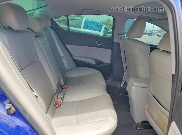 19UDE2F73GA020333 2016 ACURA ILX Blue Rear seats view