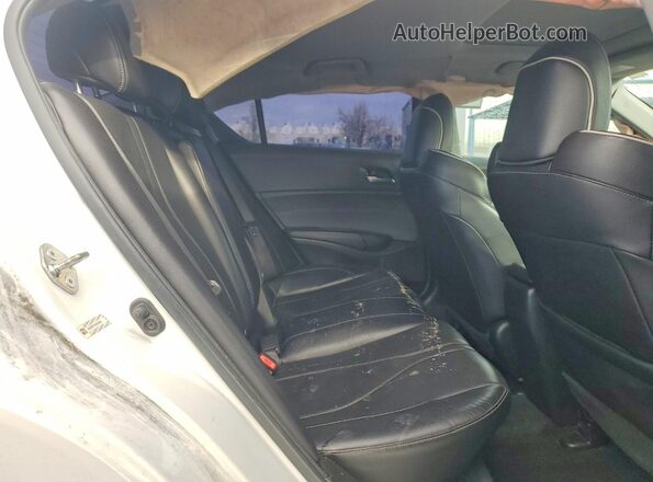 19UDE2F73KA001063 2019 ACURA ILX White Vista de los asientos traseros