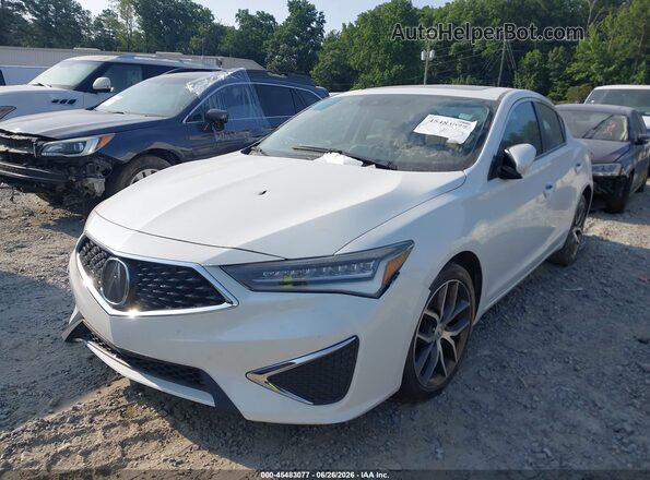 19UDE2F73MA011174 2021 ACURA ILX White წინა მარცხენა ხედი სამი მეოთხედიდან