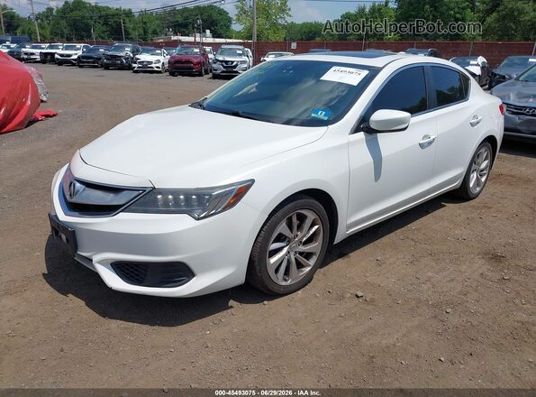 19UDE2F75JA008997 2018 ACURA ILX Белый Передняя левая четверть