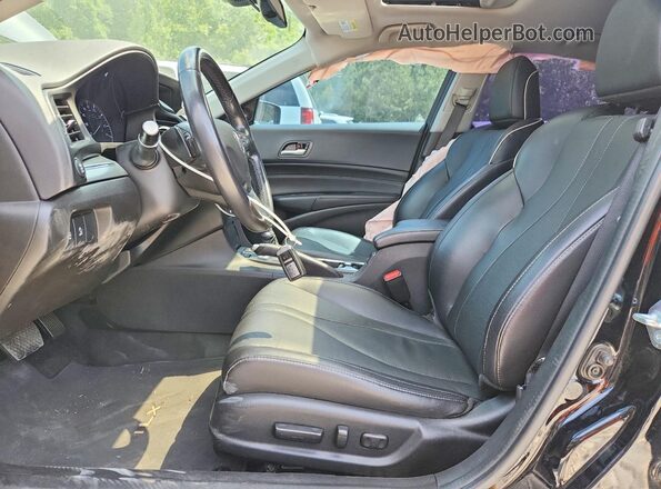 19UDE2F75MA003786 2021 ACURA ILX Black Front interior view
