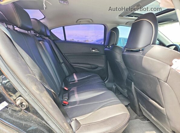19UDE2F75MA003786 2021 ACURA ILX Black Rear seats view