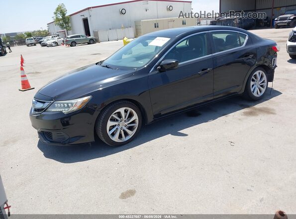 19UDE2F76GA013246 2016 ACURA ILX Black Przód lewy
