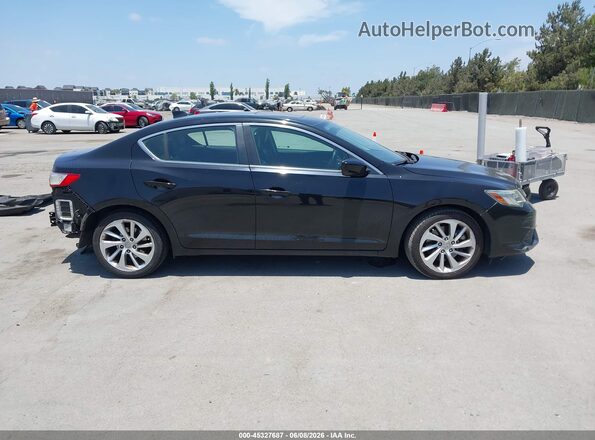 19UDE2F76GA013246 2016 ACURA ILX Black Widok wnętrza z tyłu