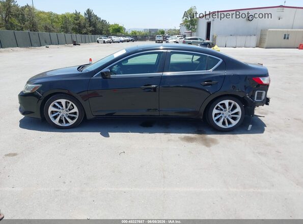 19UDE2F76GA013246 2016 ACURA ILX Black Widok wnętrza 360 stopni