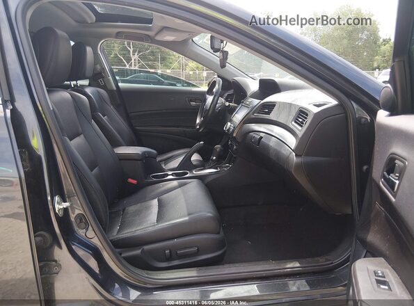 19UDE2F77GA004541 2016 ACURA ILX Black Вид салону спереду