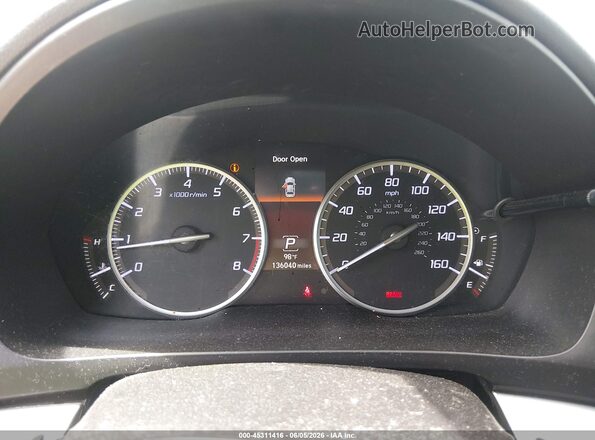 19UDE2F77GA004541 2016 ACURA ILX Black Вид задніх сидінь