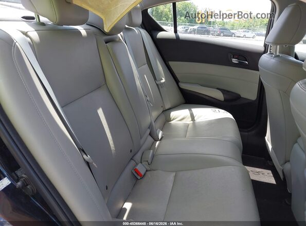 19UDE2F77GA004748 2016 ACURA ILX Black VIN კოდის სტიკერის ხედი
