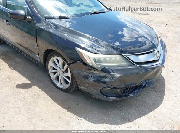 19UDE2F77GA004748 2016 ACURA ILX Black წინა ხედი