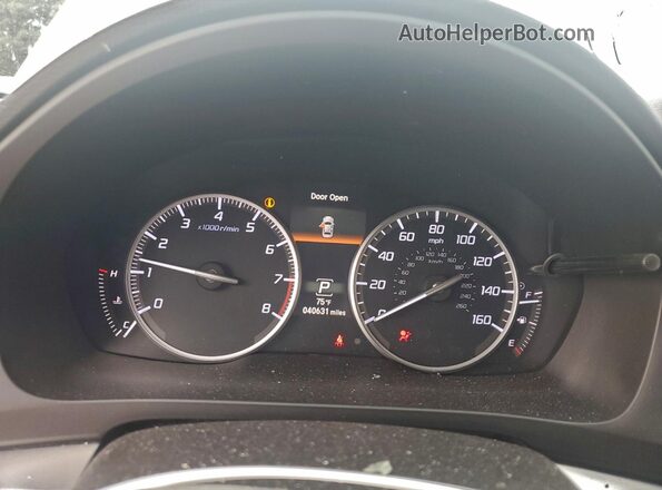 19UDE2F77KA004628 2019 ACURA ILX Silver Vista del cuadro de instrumentos