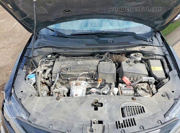 19UDE2F77LA012147 2020 ACURA ILX Черный Вид задней части салона
