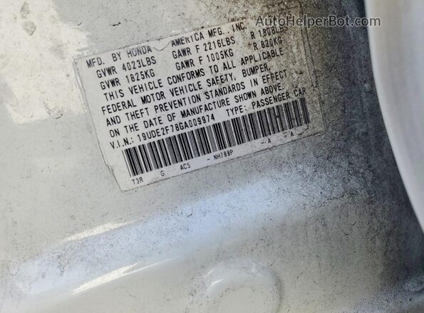19UDE2F78GA009974 2016 ACURA ILX White 