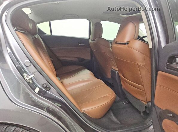 19UDE2F78KA000992 2019 ACURA ILX Gray Widok tylnych siedzeń
