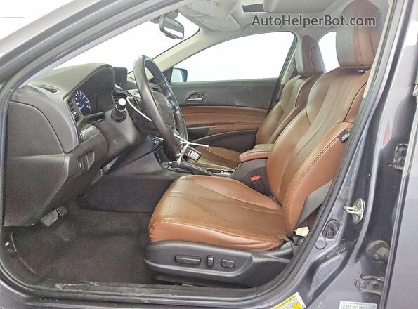 19UDE2F78KA000992 2019 ACURA ILX Gray Widok wnętrza z przodu