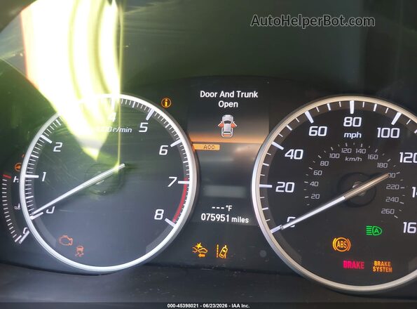 19UDE2F79KA006431 2019 ACURA ILX Black უკანა სავარძლების ხედი