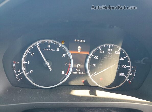 19UDE2F7XKA007748 2019 ACURA ILX Gray Vista del cuadro de instrumentos