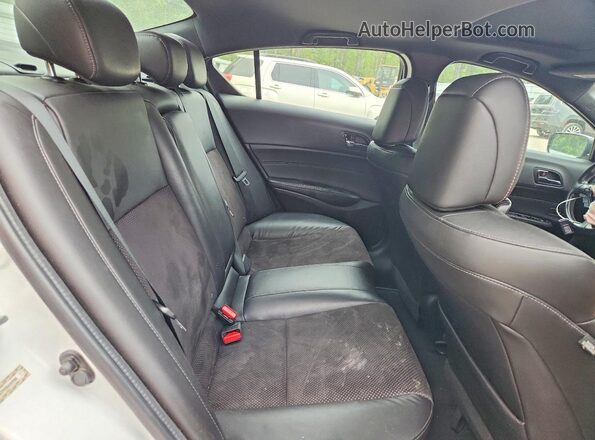 19UDE2F81GA003166 2016 ACURA ILX White უკანა სავარძლების ხედი