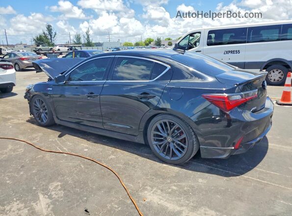 19UDE2F81MA006757 2021 ACURA ILX Black Հետևի ձախ