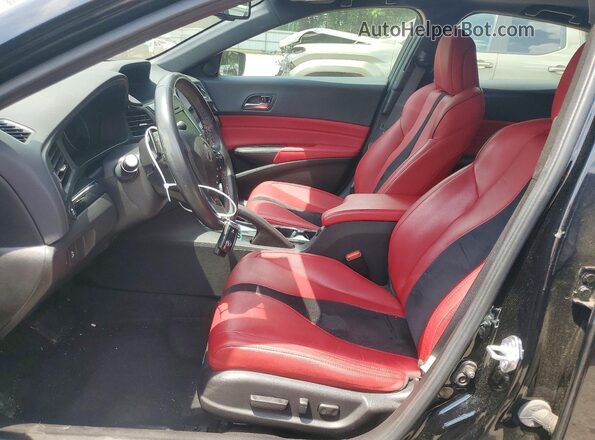 19UDE2F81NA005223 2022 ACURA ILX Черный Вид салона спереди