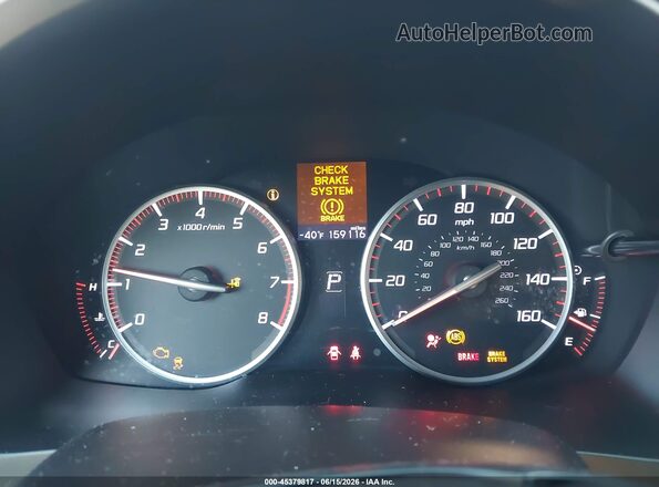 19UDE2F83GA024875 2016 ACURA ILX Black Widok tylnych siedzeń
