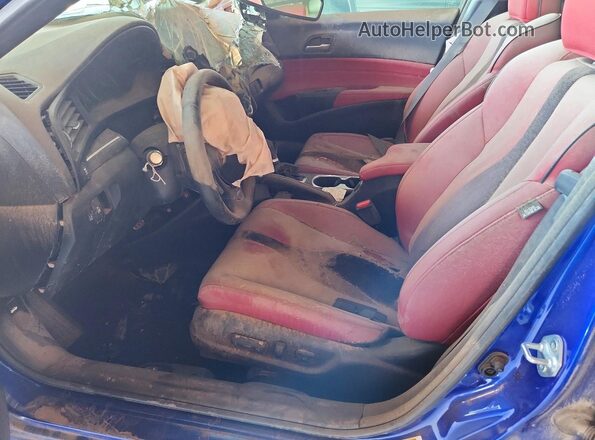 19UDE2F83NA005658 2022 ACURA ILX Blue Widok wnętrza z przodu